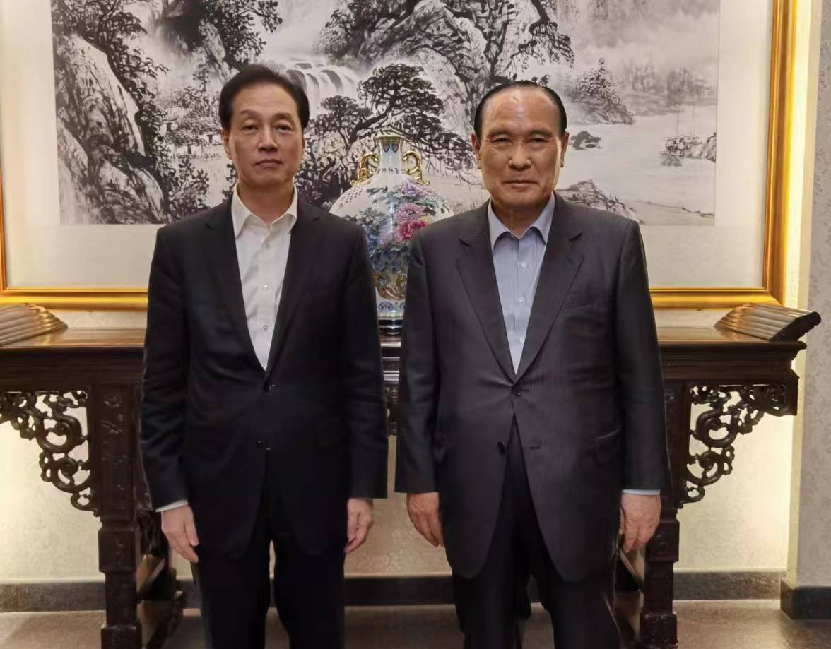 王超会长会见韩国21世纪韩中交流协会会长金汉圭